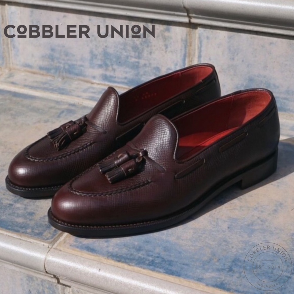Cobbler Union Thomas Brown Utah 750 Tassel Loafers